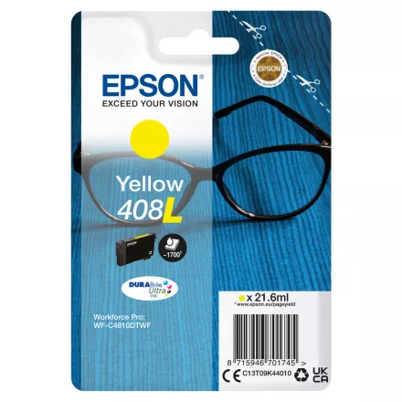 Epson 408L T09K4 sárga eredeti tintapatron