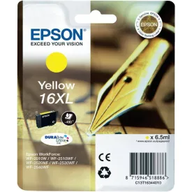 Epson 16XL T1634 sárga eredeti tintapatron