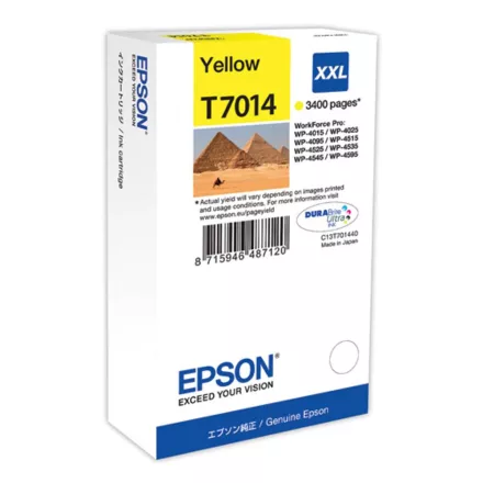 Epson T7014 sárga eredeti tintapatron