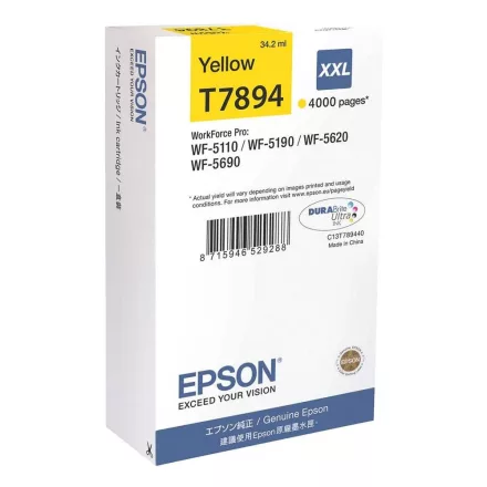 Epson T7894 sárga eredeti tintapatron