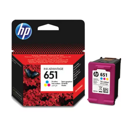 HP 651 C2P11AE színes eredeti tintapatron