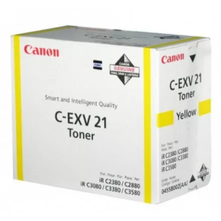 Canon EXV-21 sárga eredeti toner