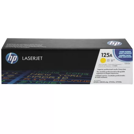 HP CB542A sárga eredeti toner