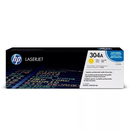 HP CC532A sárga eredeti toner