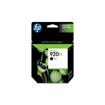 HP 920XL CD975AE fekete eredeti tintapatron
