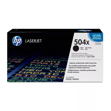 HP CE250X fekete eredeti toner