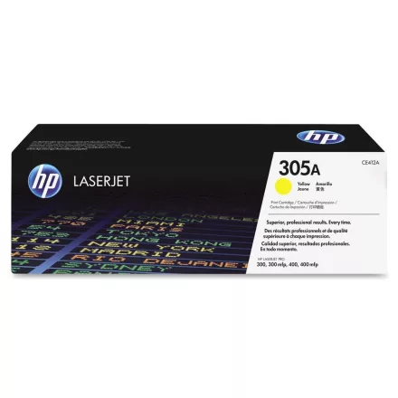 HP CE412A sárga eredeti toner