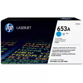 HP CF321A No.653A cyan eredeti toner