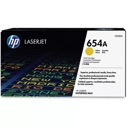 HP CF332A No.654A sárga eredeti toner