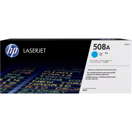 HP CF361A No.508A cyan eredeti toner