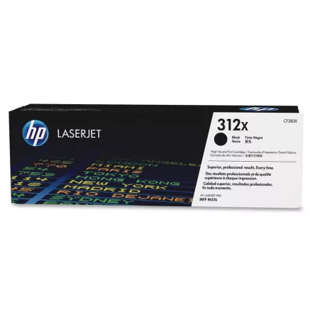 HP CF380X No.312X fekete eredeti toner