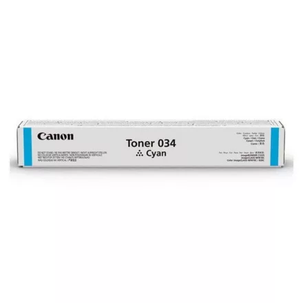Canon 034 cyan eredeti toner