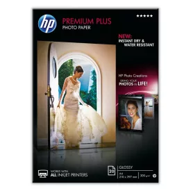   HP CR672A 10x15, 20 LAP, 300G prémium plus fényes eredeti fotópapír