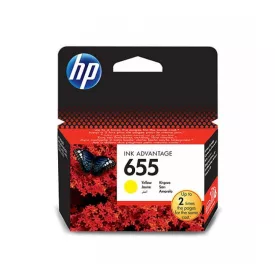 HP 655 CZ112AE sárga eredeti tintapatron