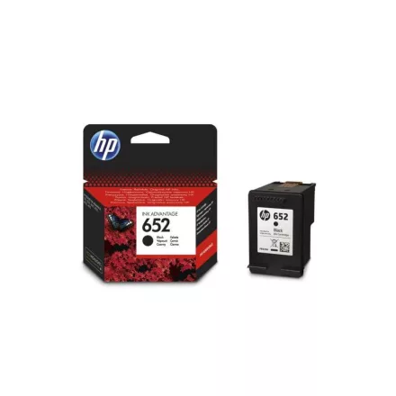 HP 652 F6V25AE fekete eredeti tintapatron