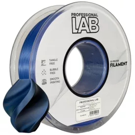   Professional Lab Silk PLA kétszínű fekete kék 1.75mm 1kg filament