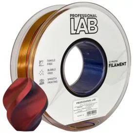   Professional Lab Silk PLA háromszínű piros sárga kék 1.75mm 1kg filament