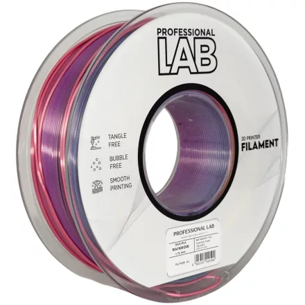 Professional Lab Silk PLA szivárvány 1.75mm 1kg filament