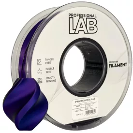   Professional Lab Silk PLA háromszínű kék lila fekete 1.75mm 1kg filament