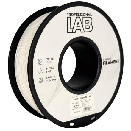 Professional Lab TPU fehér 1.75mm 1kg filament