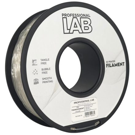 Professional Lab TPU átlátszó 1.75mm 1kg filament