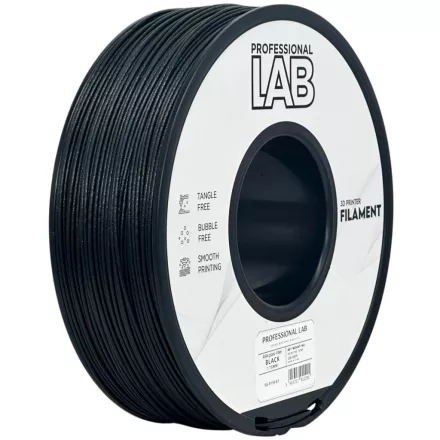 Professional Lab ASA üveg szál fekete 1.75mm 1kg filament