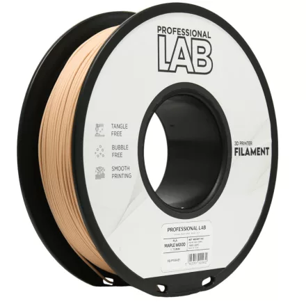 Professional Lab PLA juhar fa 1.75mm 1kg filament