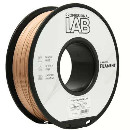 Professional Lab PLA világos barna 1.75mm 1kg filament