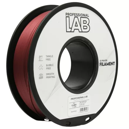 Professional Lab PLA vörösbor 1.75mm 1kg filament