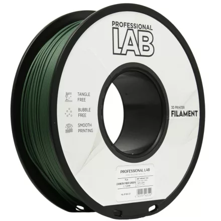 Professional Lab PLA szénszál zöld 1.75mm 1kg filament
