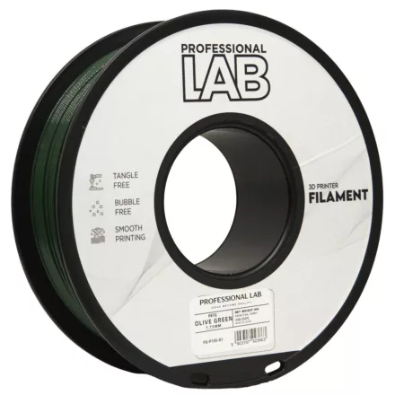 Professional Lab PETG oliva zöld 1.75mm 1kg filament