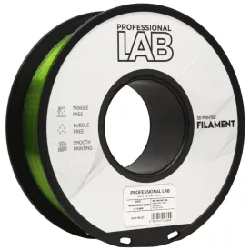 Professional Lab PETG átlátszó zöld 1.75mm 1kg filament