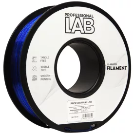 Professional Lab PETG átlátszó kék 1.75mm 1kg filament
