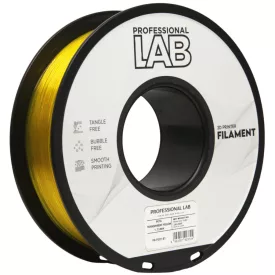 Professional Lab PETG átlátszó sárga 1.75mm 1kg filament