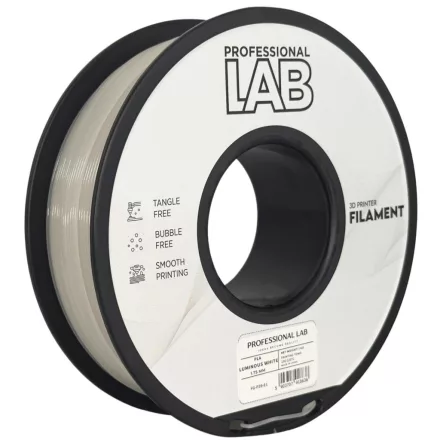 Professional Lab PLA fényes fehér 1.75mm 1kg filament