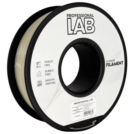 Professional Lab PLA fényes kék 1.75mm 1kg filament