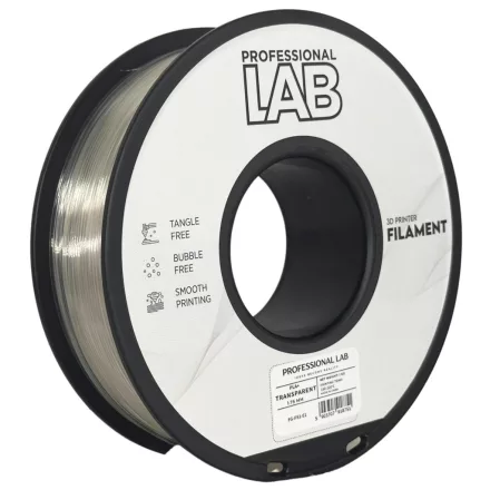 Professional Lab PLA+ átlátszó 1.75mm 1kg filament