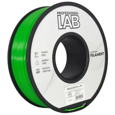 Professional Lab ABS+ zöld 1.75mm 1kg filament