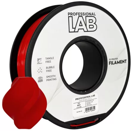 Professional Lab PLA piros 1.75mm 1kg filament