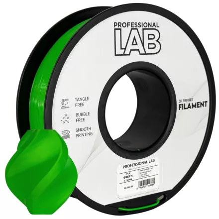 Professional Lab PLA zöld 1.75mm 1kg filament