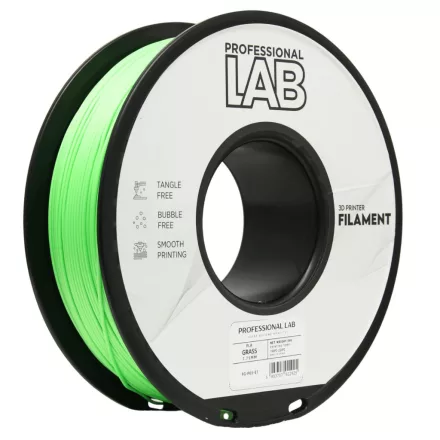 Professional Lab PLA fű zöld 1.75mm 1kg filament