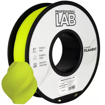 Professional Lab PLA alma zöld 1.75mm 1kg filament