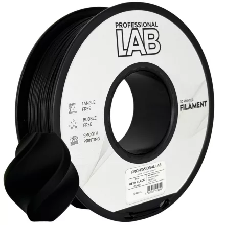 Professional Lab PLA meta fekete 1.75mm 1kg filament