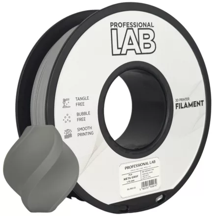 Professional Lab PLA meta szürke 1.75mm 1kg filament