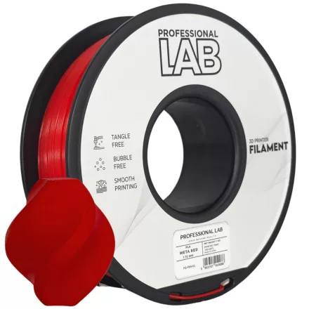 Professional Lab PLA meta piros 1.75mm 1kg filament