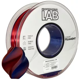   Professional Lab Silk PLA kétszínű piros kék 1.75mm 1kg filament