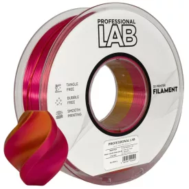   Professional Lab Silk PLA kétszínű rózsaszín arany 1.75mm 1kg filament