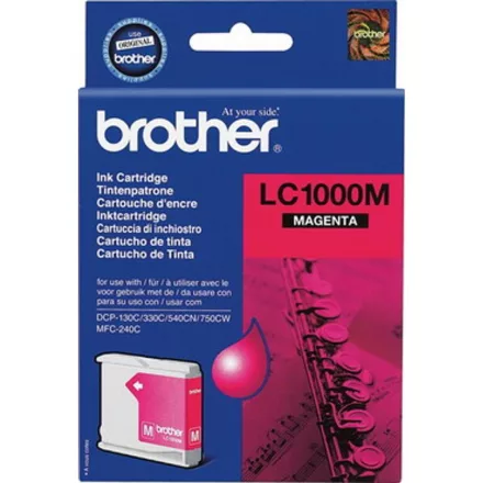Brother LC1000 magenta eredeti tintapatron