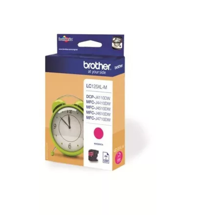 Brother LC125 magenta eredeti tintapatron