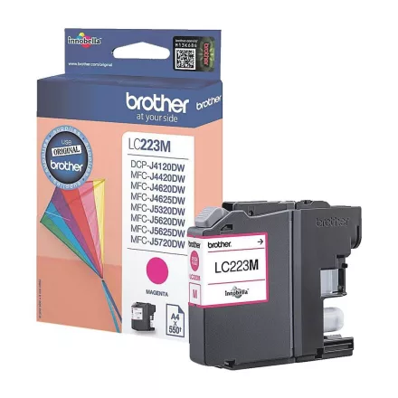 Brother LC223 magenta eredeti tintapatron